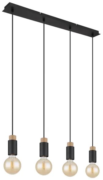 Globo 54045-4H - Luster na lanku MATTI 4xE27/40W/230V