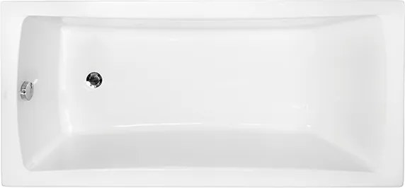 Besco Akrylátová obdĺžniková vaňa Optima Premium 160x70 (170x70) BESCO-Rozmery: 170x70, BESCO-Farba: Biela