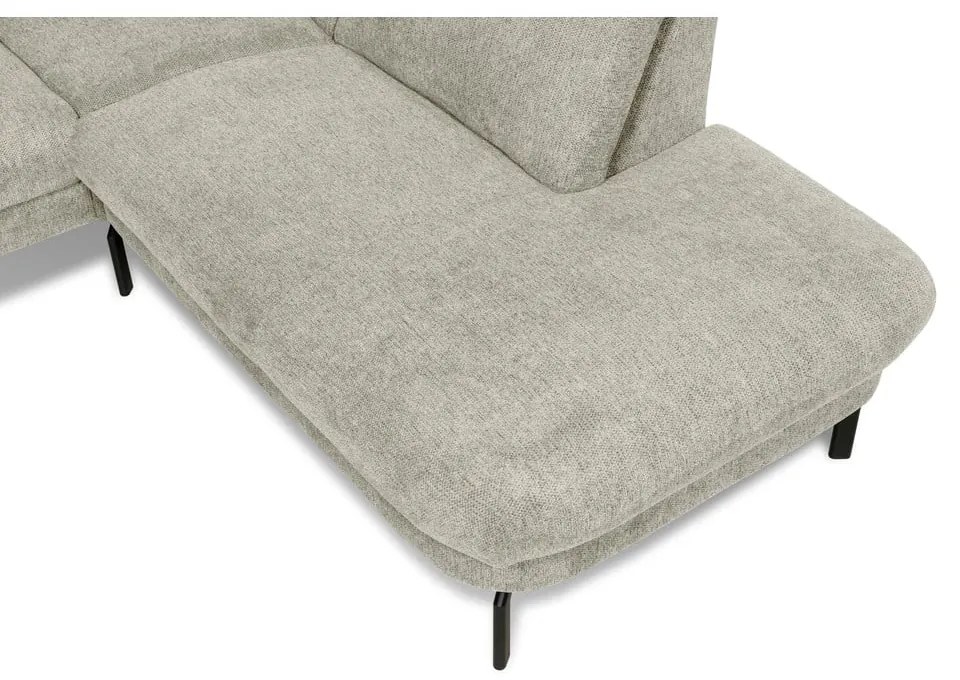 Svetlosivá rohová pohovka (pravý roh) Gomero – Scandic