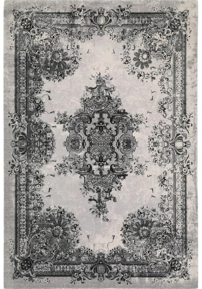 Sivý vlnený koberec 133x180 cm Meri – Agnella