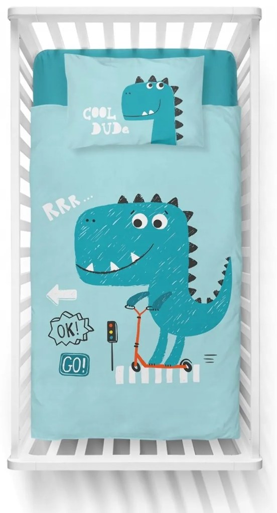 Detexpol Bambusové obliečky 120x90 Dino
