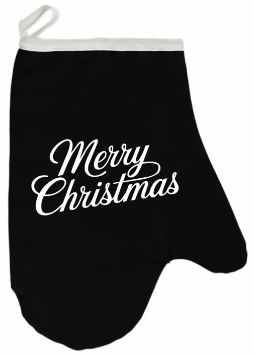 Vianočná kuchynská rukavica Merrymas EMI, červená