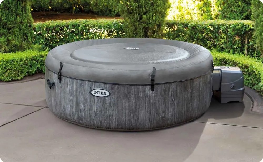 Nafukovacie jacuzzi s hydromasážou a Wi-Fi ovládaním 4 osoby