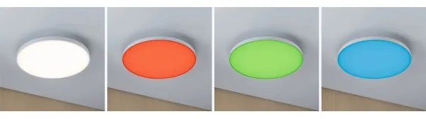 Paulmann 79929 - LED/22W RGBW Stmievateľné stropné svietidlo LORIA 230 V