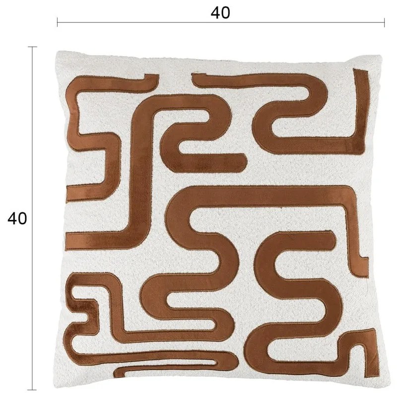 Zamatový dekoračný vankúš 40x40 cm Ayur – White Label