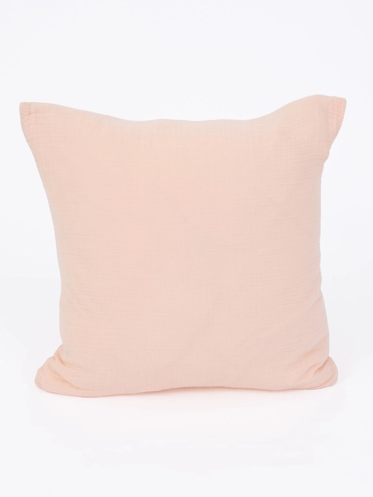 Mušelínová obliečka na vankúšik 40 × 40 cm – Alexia lososová