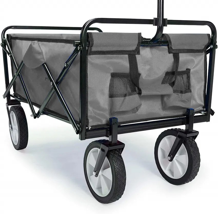 Skladací vozík sivý