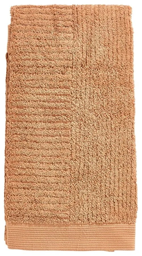 Žltý froté bavlnený uterák 50x100 cm Classic – Zone