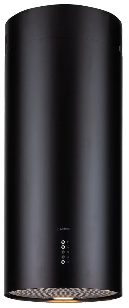 Klarstein Bolea, digestor, 38 cm, ostrovčekový, 600 m³/h, LED, filtre s aktívnym uhlím, nehrdzavejúca oceľ