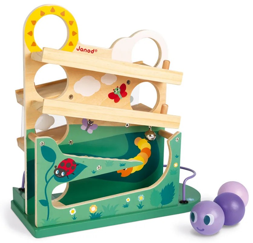 Guľôčková dráha - húsenica