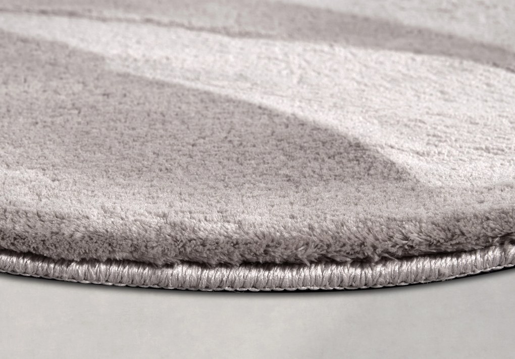 Villeroy & Boch, Kusový koberec Villeroy & Boch 106160 Grey kruh, 200x200 (priemer) kruh, šedá, obývacia izba