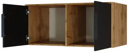 Nadstavba na skriňu Lenona Lux D2 (biela + dub wotan) . Vlastná spoľahlivá doprava až k Vám domov. 1104479