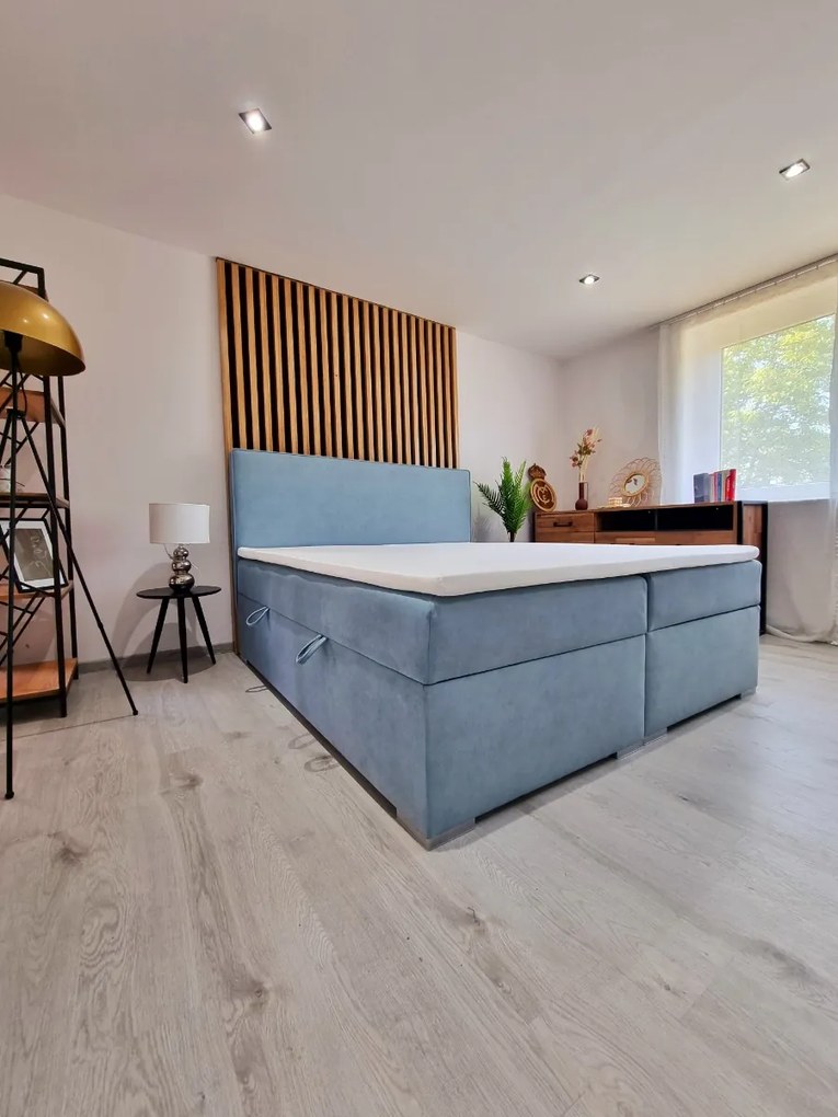 ČALÚNENÁ MANŽELSKÁ POSTEĽ CARINE 160X200