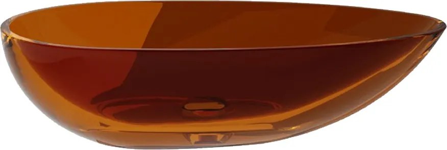 Besco Doskové umývadlo zo syntetickej živice Neya 60x35 cm Earth Rust s výpustom Click-Clack BESCO-Typ výpuste: Click-Clack bez prepadu, biela
