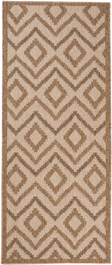 Kusový koberec Alen béžový atyp, Velikosti 80x200cm