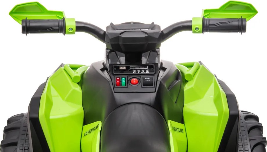 LEAN CARS Elektrická štvorkolka na batérie GTS1199 zelená