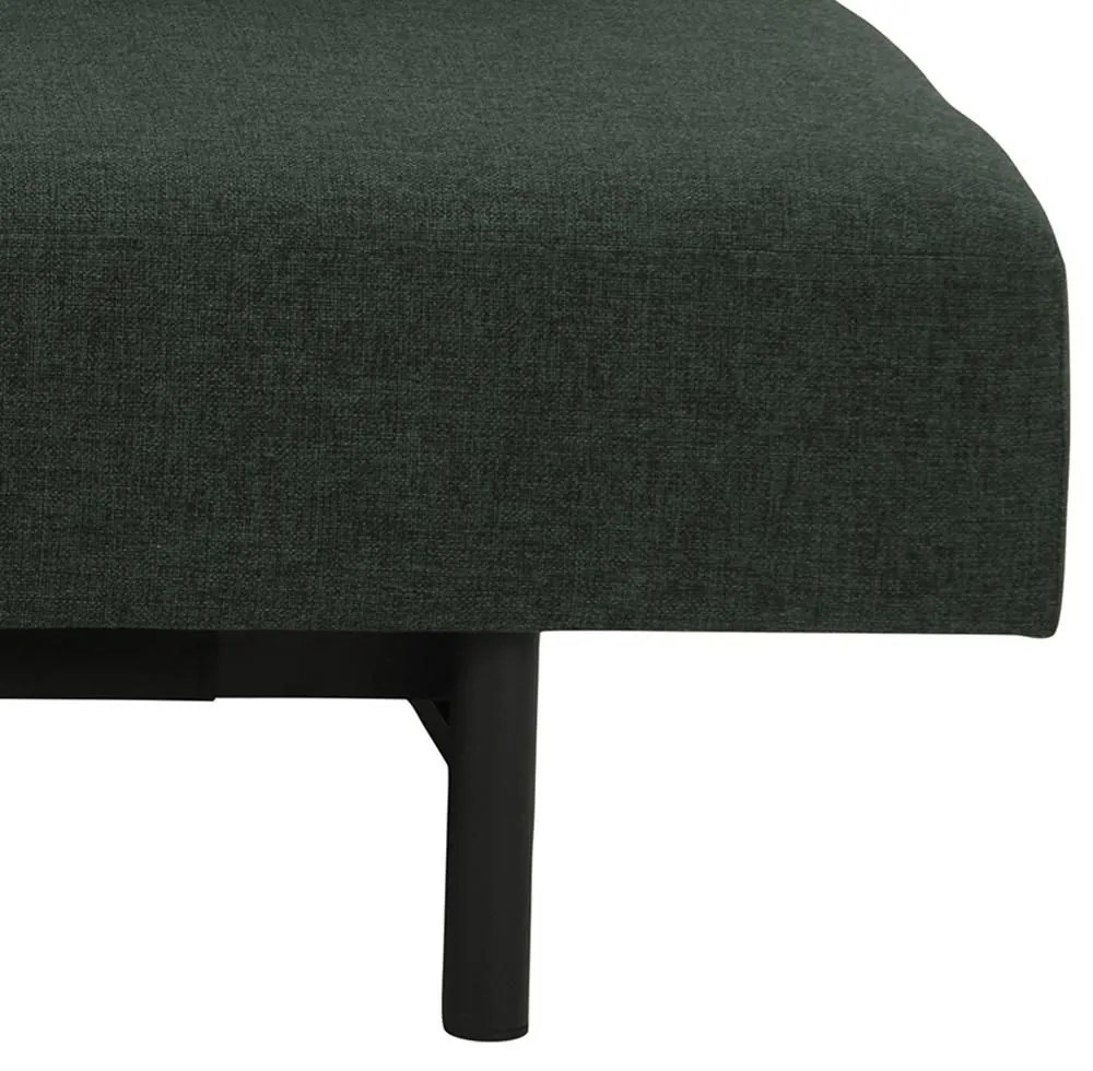 Dvoumístná rozkládací pohovka Malling tmavě zelená