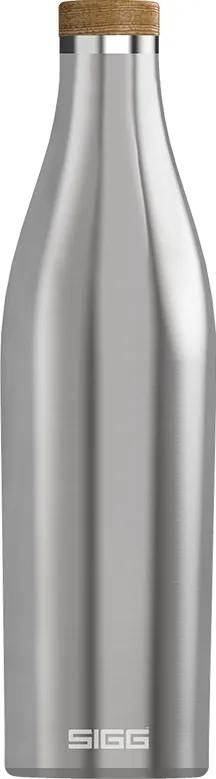 Sigg Meridian dvojstenná fľaša na vodu z nehrdzavejúcej ocele 700 ml, brúsená, 8999.70