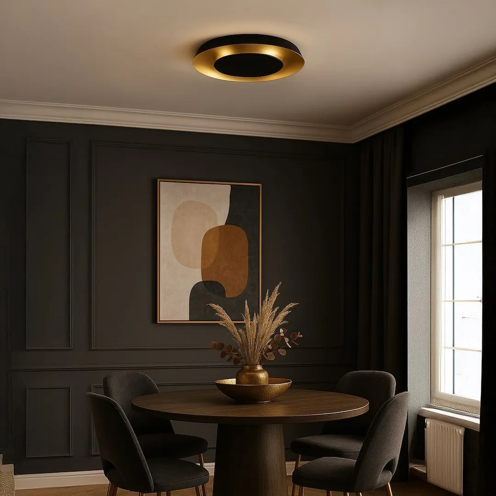 Stropné LED svietidlo Piattino, 1x LED 30w, 3000-6000k, b/g