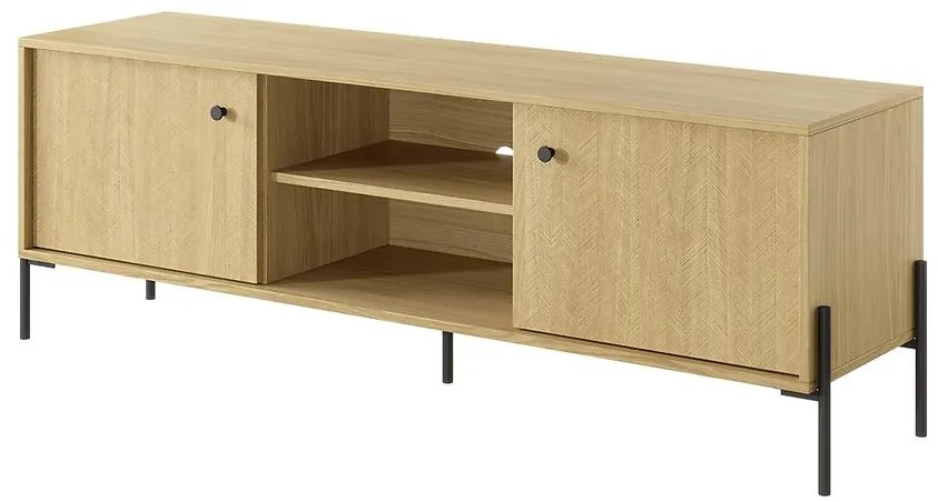 Skrinka TV SCANDI 153 scandi dub/scandi jedľa