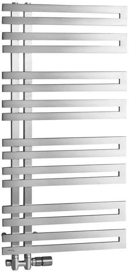 Sapho Sapho, VOLGA vykurovacie teleso 500x976mm, 308W, brúsená nerez, NR510