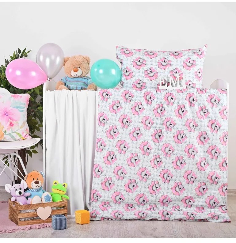 Obliečky detské bavlnené Koala EMI, Detský set 90x130 + 45x65
