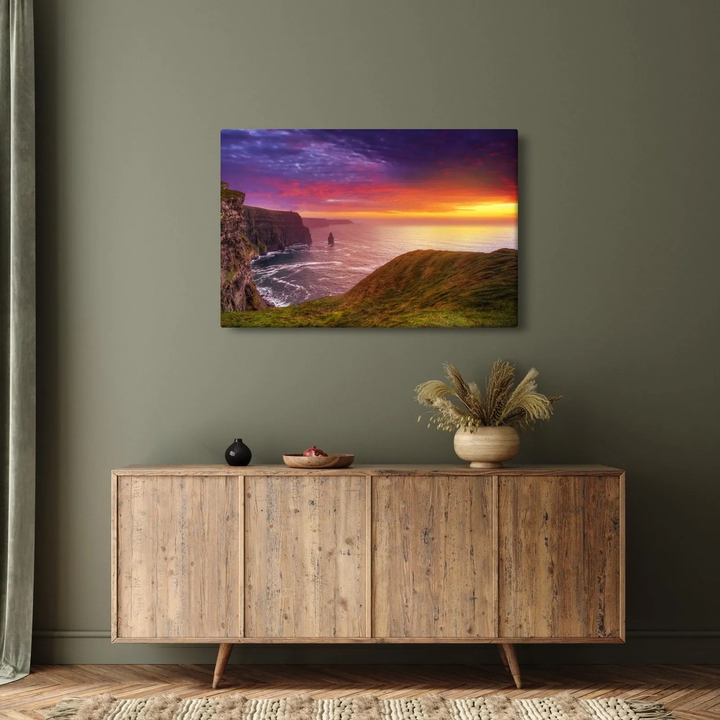 Obraz - Moherské útesy (90x60 cm)