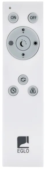 Eglo 97541 - LED Stmievateľné stropné svietidlo GIRON-S LED/40W/230V + DO