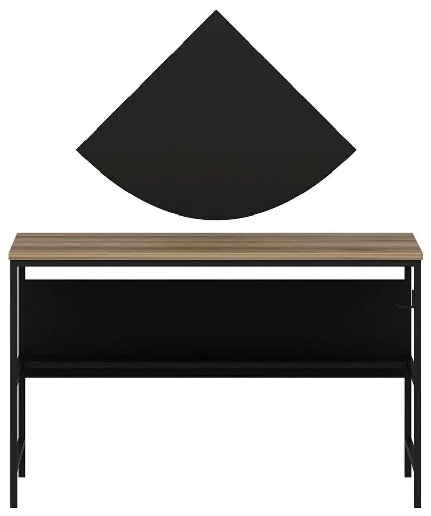PC stolík Grana 1 (zlatá + čierna). Akcia -20%. Vlastná spoľahlivá doprava až k Vám domov. 1088791