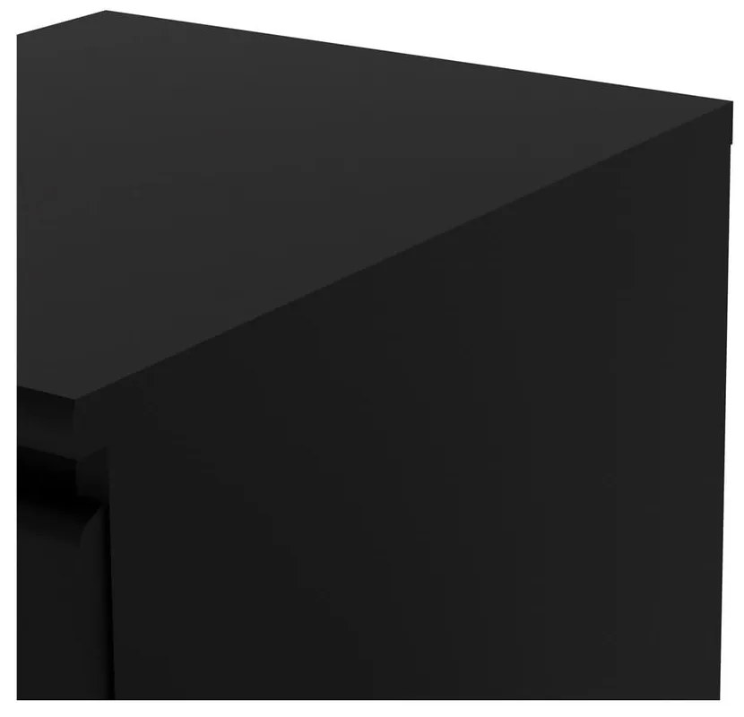 Čierny nočný stolík Naia - Tvilum