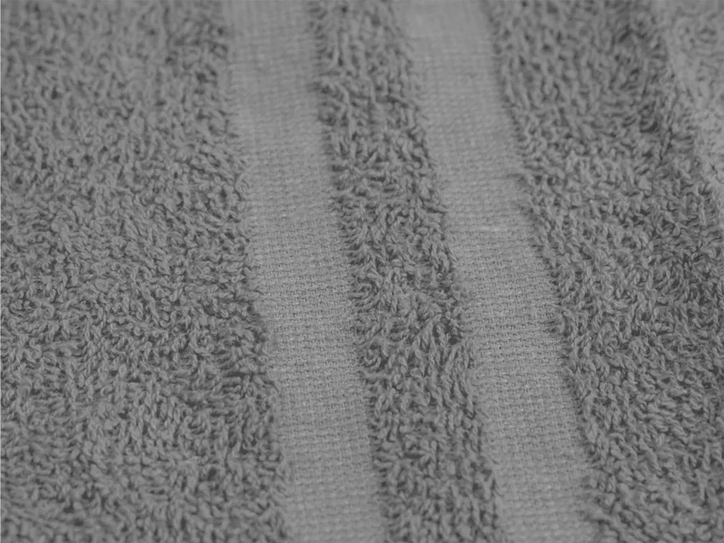 Uterák BASIC DUAL 50 x 100 cm sivý, 100% bavlna