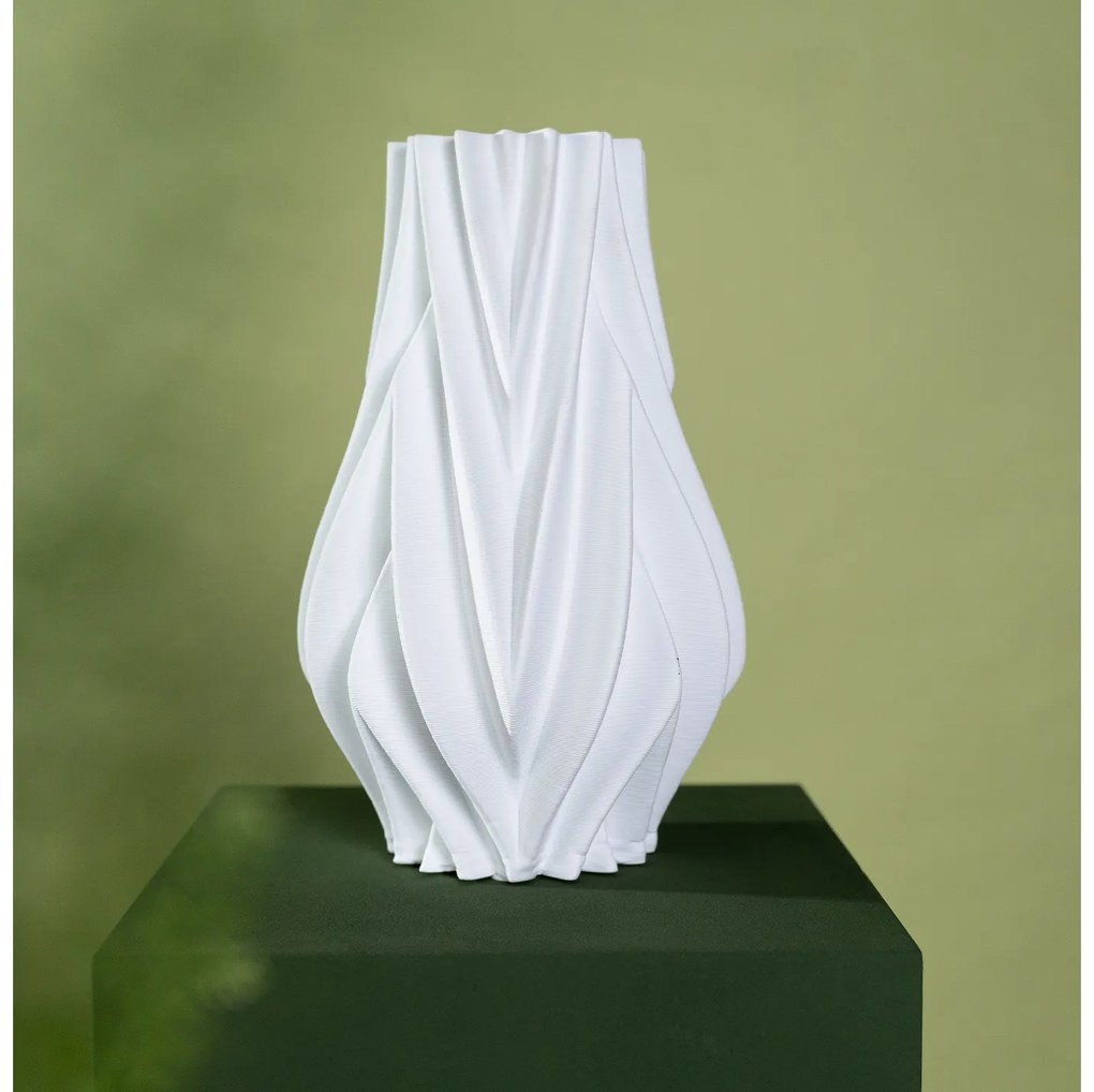 Akira váza biela 34 cm