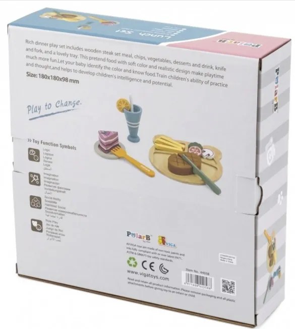 Obedová súprava Viga 44058 PolarB