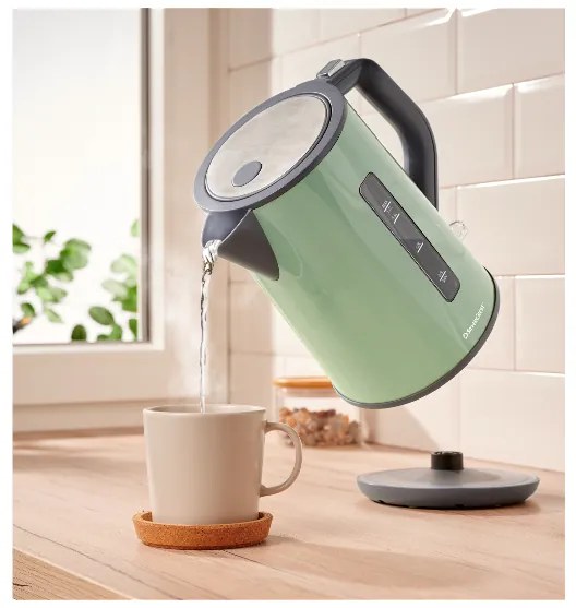 Silvercrest® Rýchlovarná kanvica Swkc 3000 F4/Swkc 2200 F4/Sowkc 3000 F4 (mentolová) (100392998)