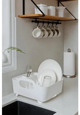 Odkapávač na riad Dish Dish White Umbra