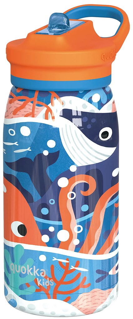 Nerezová termofľaša s náustkom Pop Kids Ocean 445 ml