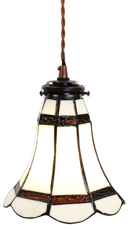 Vitrážová stropová lampa ETA Ø15*115