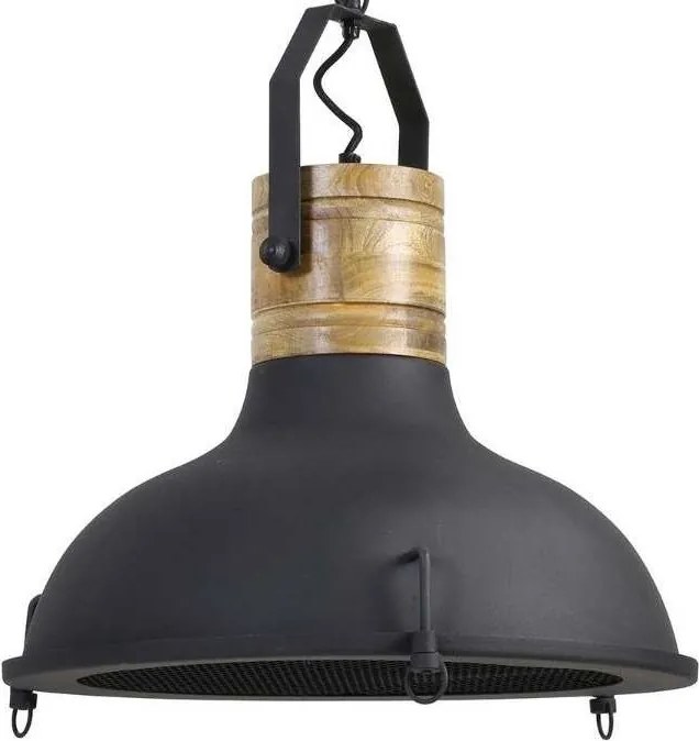 Závěsné světlo Lincoln černá/měď - Ø47*61 cm