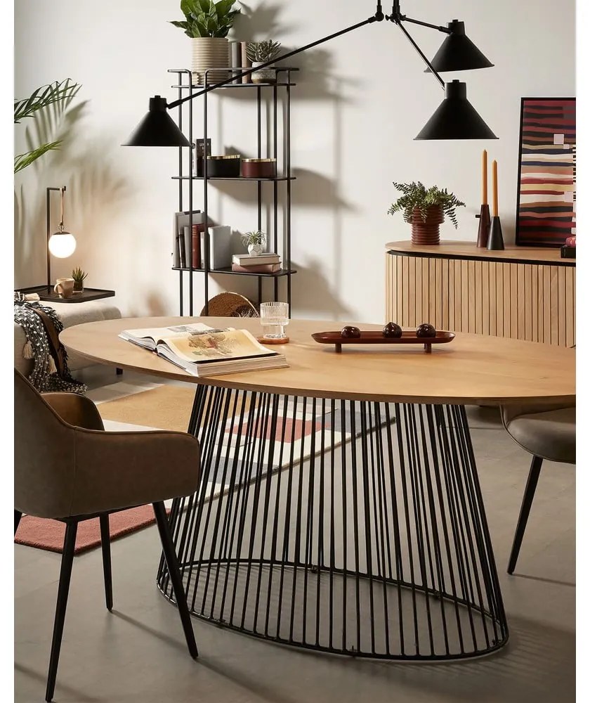 Jedálenský stôl s doskou z mangového dreva Kave Home, 200 x 110 cm