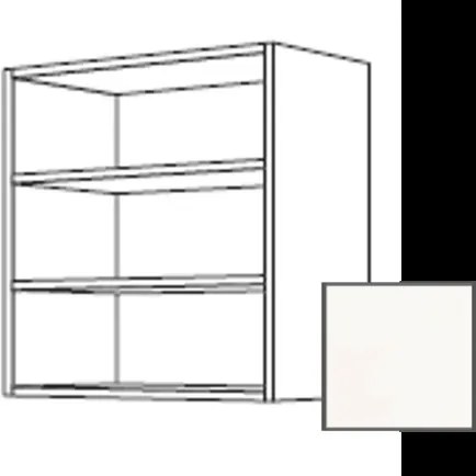 Kuchynská skrinka horná Naturel Erika24 regál biela lesk 106.WR1502