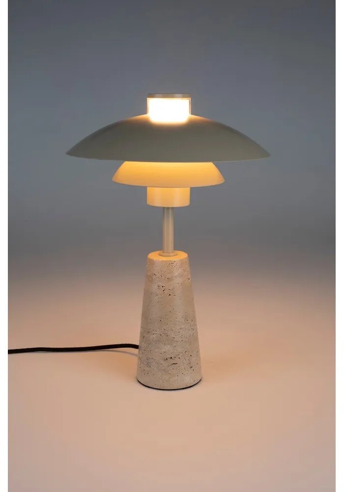 Béžová LED stmievateľná stolová lampa (výška 37 cm) Cole – Zuiver