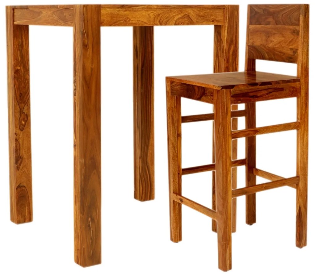 furniture-nabytek.cz - Barový stôl jedálenský z palisandra 80x110x80