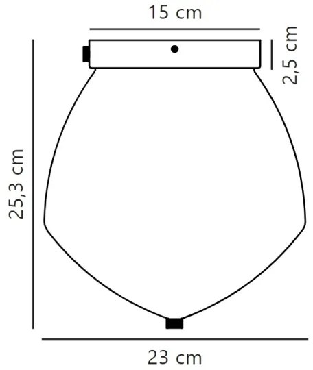 Nordlux - Stropné svietidlo ORBIFORM 1xE27/40W/230V zlatá