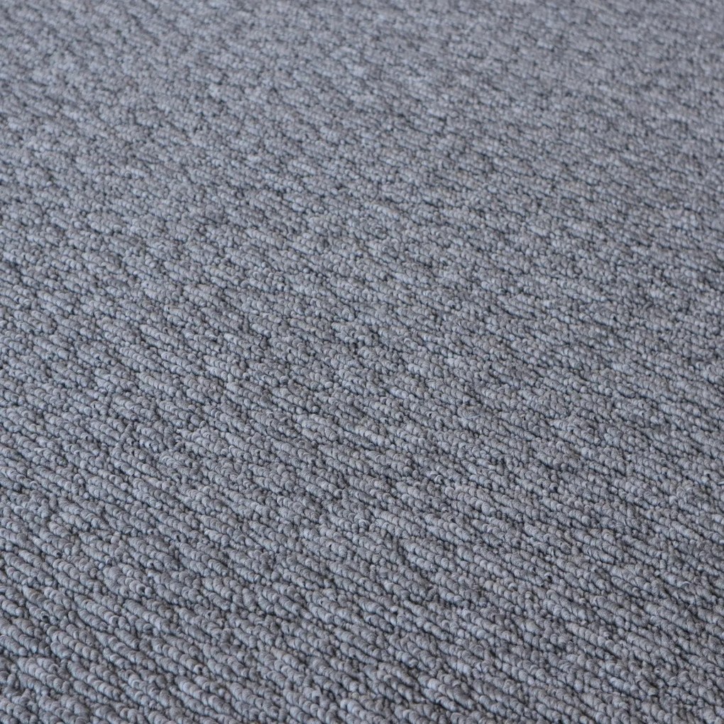 AladinWorld Expres, Metrážny koberec Atlas 92, na mieru, šíře 4m, šedá, filc, chodba / predsieň