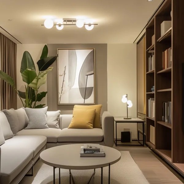 Brilagi - LED prisadený luster MILLA 4xG9/3W/230V čierny chróm/biela