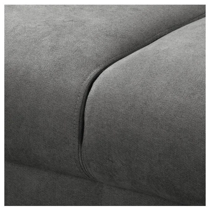 Tmavosivá pohovka 193 cm Beata - Ropez