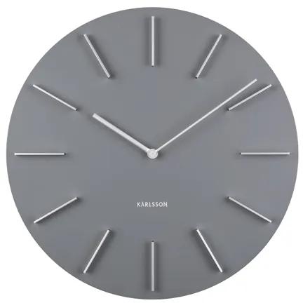 Nástenné hodiny KA5783GY Karlsson 40cm