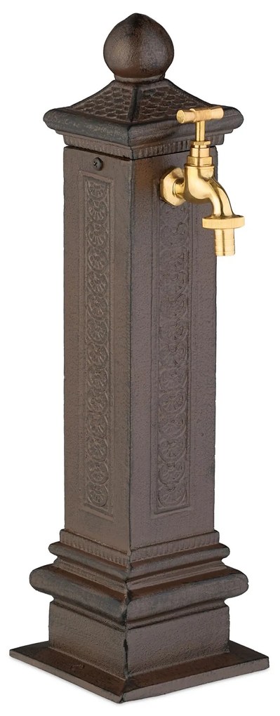 Starožitná stojaca fontána 47cm RD50835, hnedá