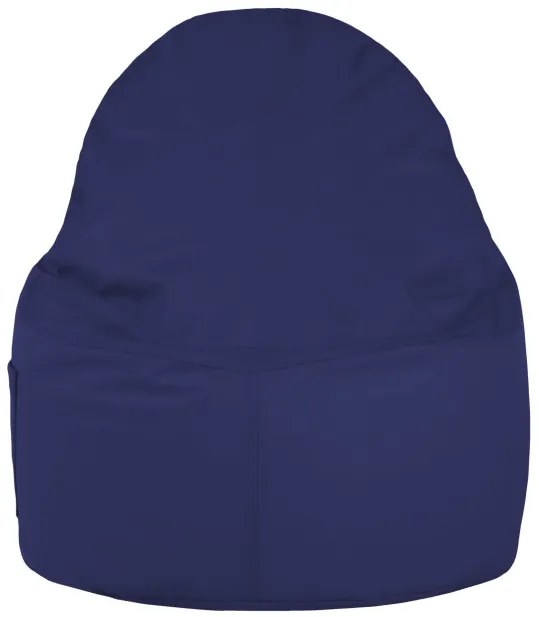 Kreslo Porto ekokoža tmavomodré