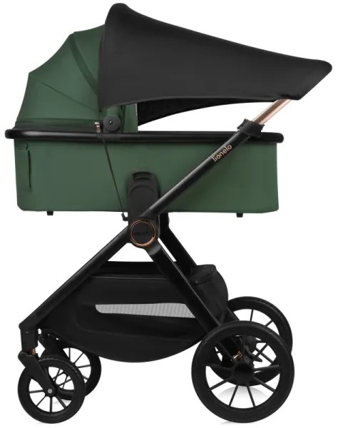 Lionelo - Kombinovaný kočík 3v1 LAYLA Zelený les